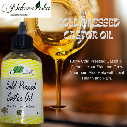 Cold Pressed Castor Oil 4oz