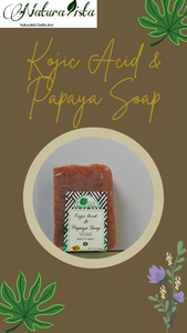 Nour Natural Therapy Kojic Acid & Papaya Soap