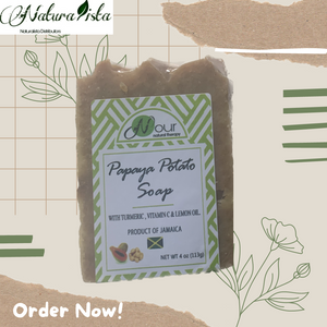 Nour Natural Therapy Papaya and Potato Soap