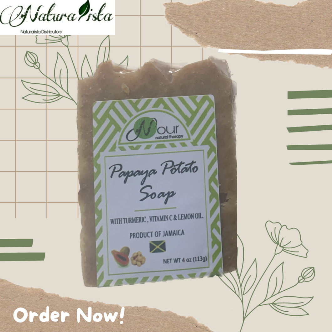 Nour Natural Therapy Papaya and Potato Soap