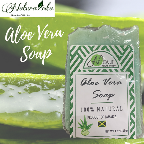 Nour Natural Therapy Aloe Vera Face And Body Soap