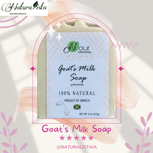 Nour Natural Therapy Goat's Milk Face And Body Soap