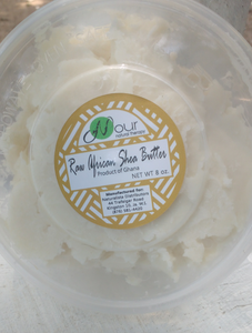 Nour Natural Therapy White Shea Butter 8oz