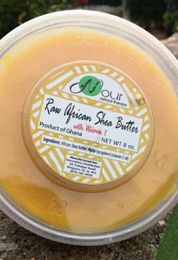 Nour Natural Therapy Yellow Shea Butter With Vitamin E 8oz
