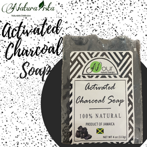 Nour Natural Therapy Activated Charcoal Face And Body Soap