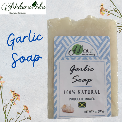 Nour Natural Therapy Garlic Face And Body Soap