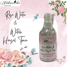 Load image into Gallery viewer, Nour Natural Therapy Rose Water &amp; Witch Hazel Toner with Lavender Oil 4oz